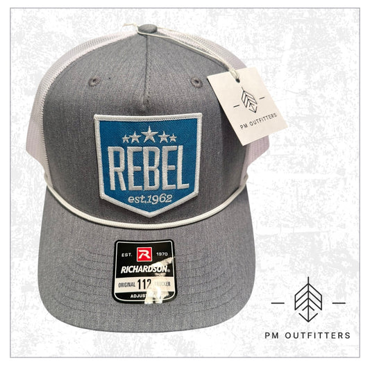 Vintage Rebel Lures Patch Rope Trucker Hat