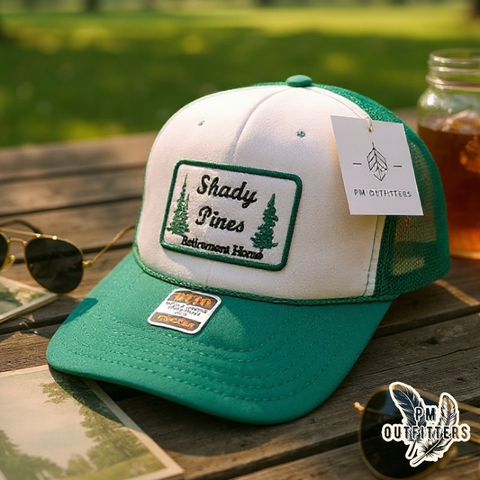 Vintage Golden Girls Shady Pines Foam Front Rope Trucker Hat