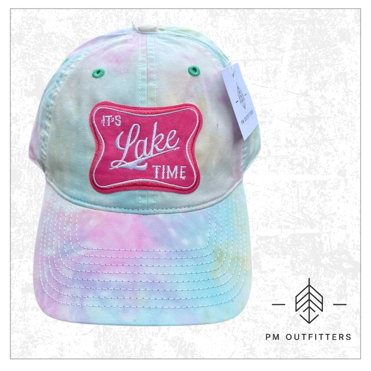 It’s Lake Time Tie Dye Cap