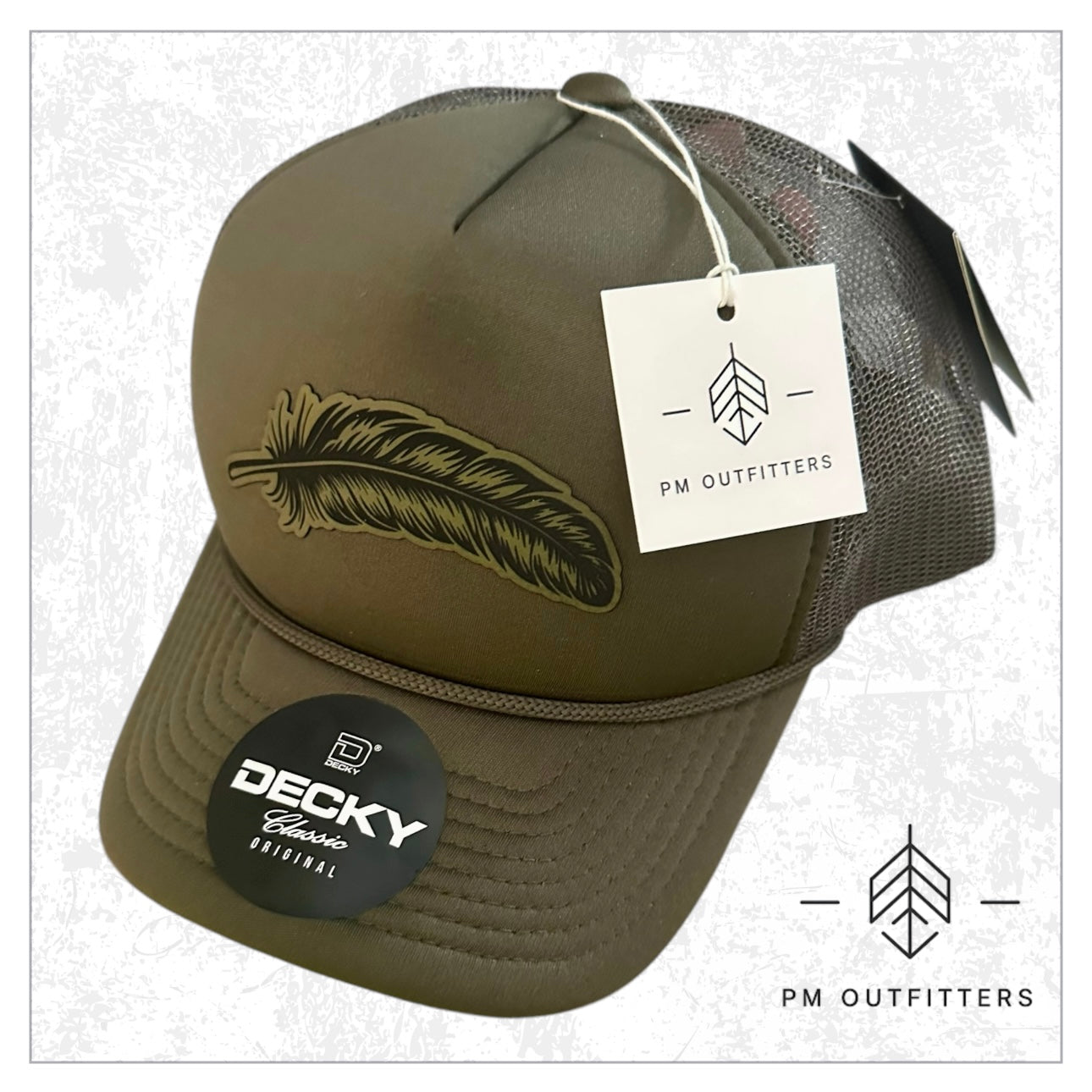 Signature Feather Foam Rope Trucker
