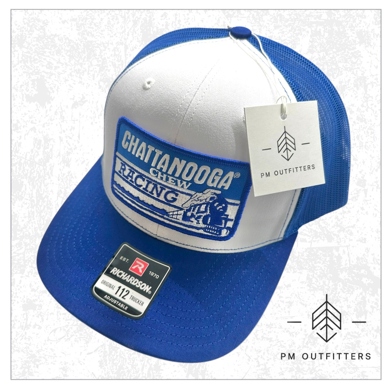 Chattanooga Chew Racing NASCAR Retro Vintage Trucker Hat