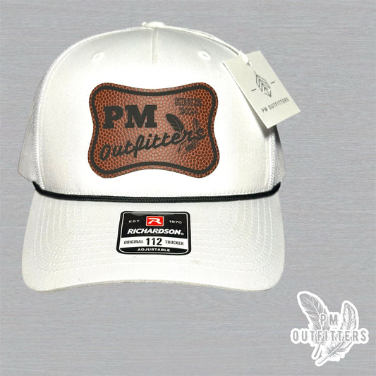PM Outfitters Custom Design Football Logo Rope Trucker Hat