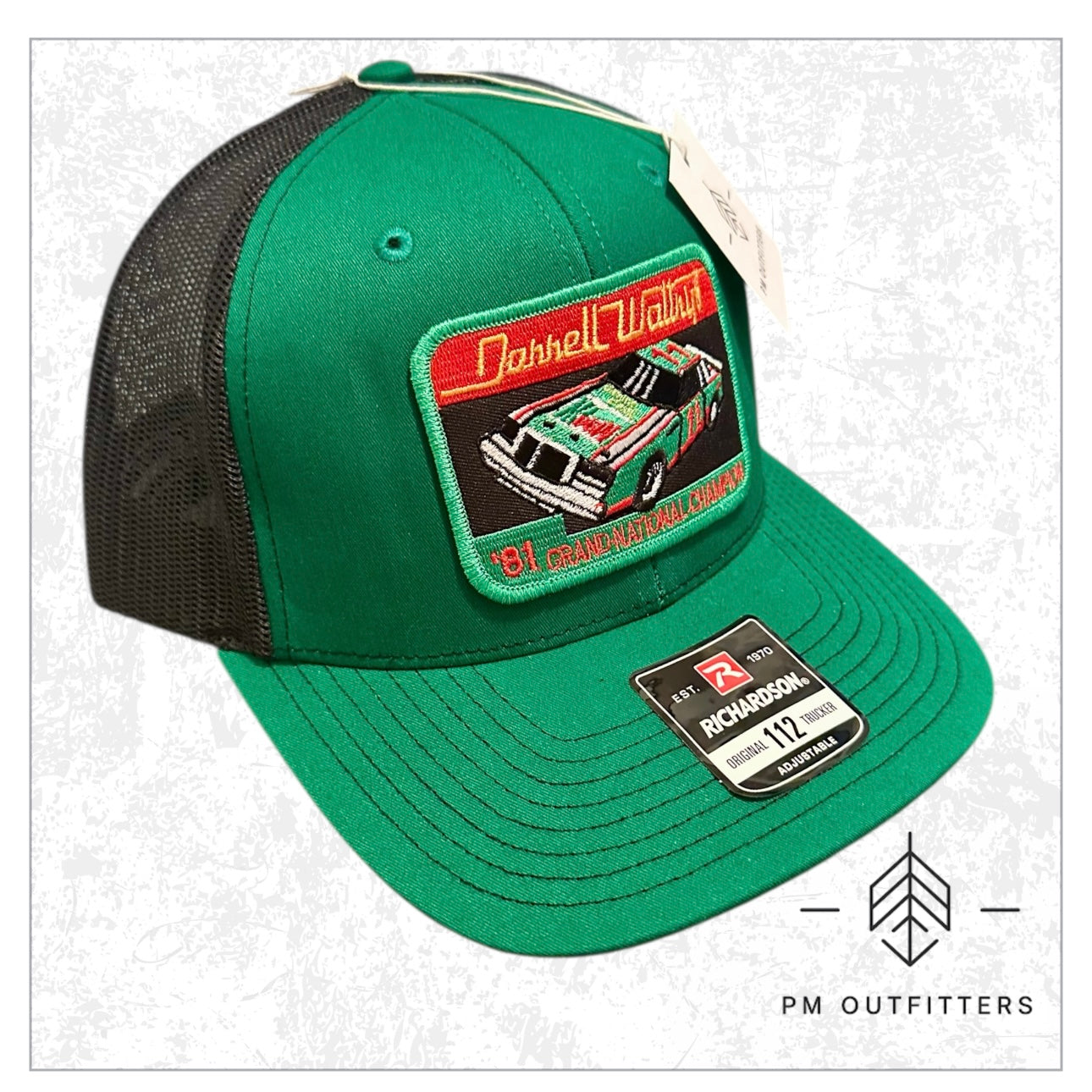 Vintage Darrell Waltrip 1981 NASCAR Champion Racing Trucker Hat