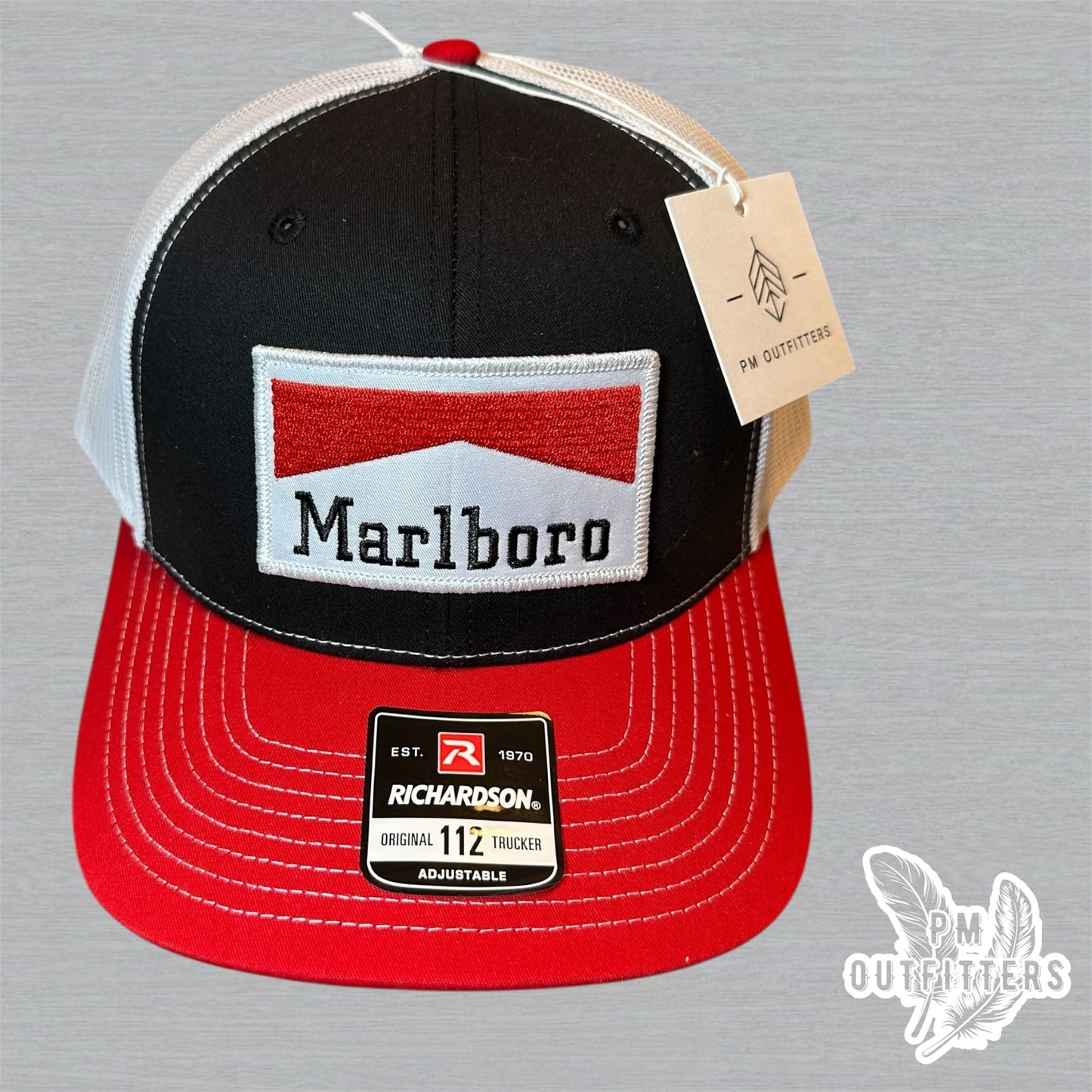 Vintage Marlboro Logo Trucker Hat