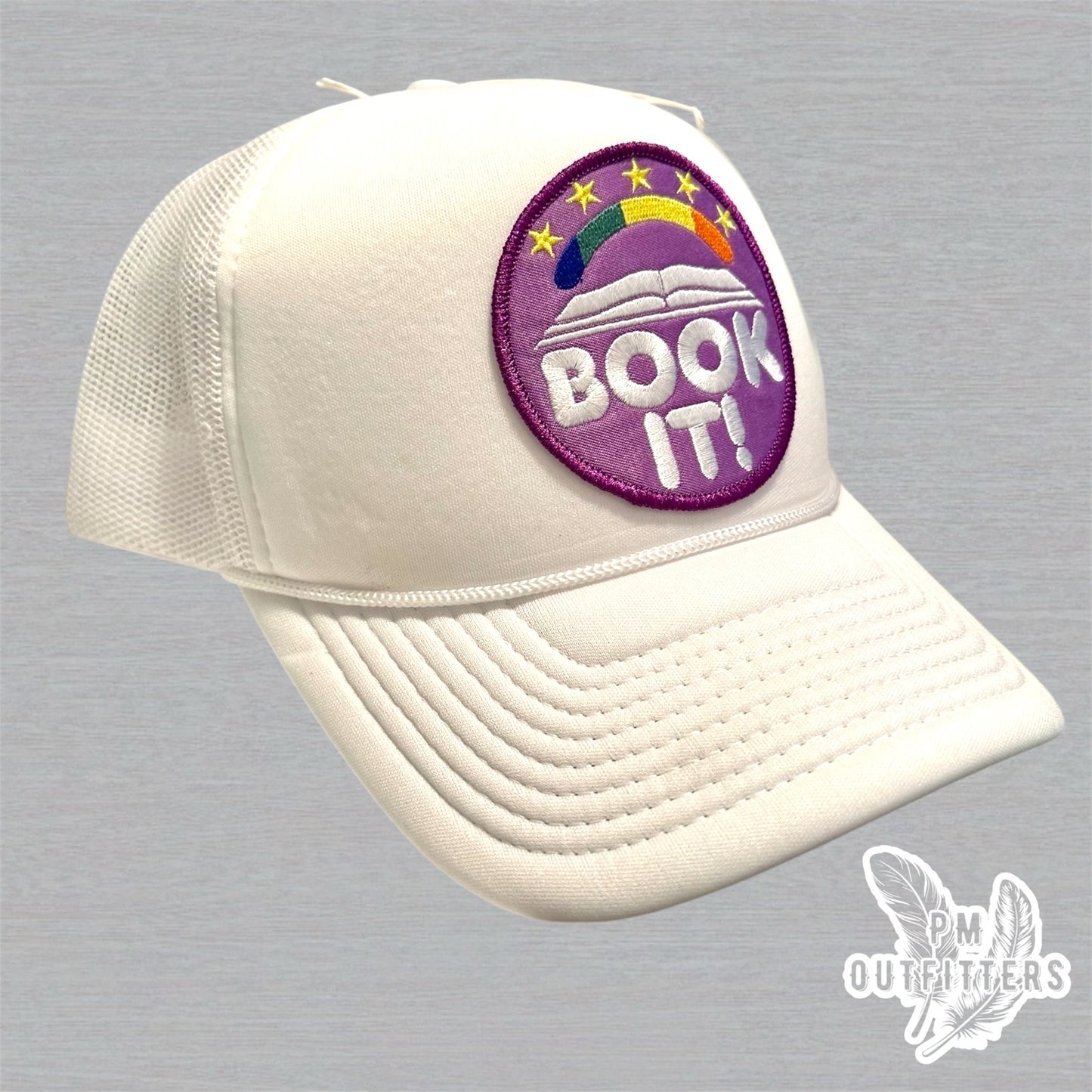 Vintage Book It! Foam Front Rope Trucker Hat