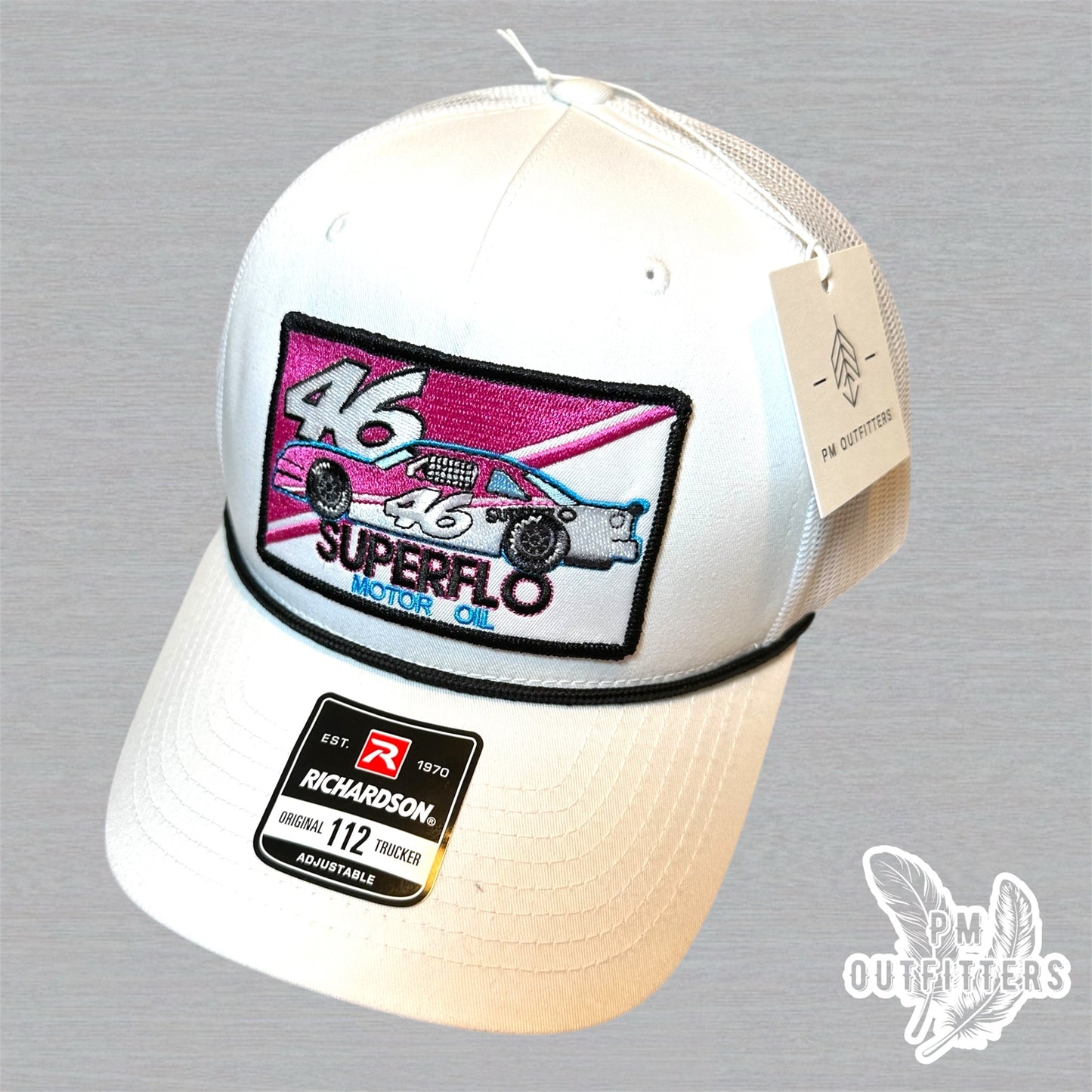 Vintage Cole Trickle Superflo 46 Days of Thunder Rope Trucker Hat