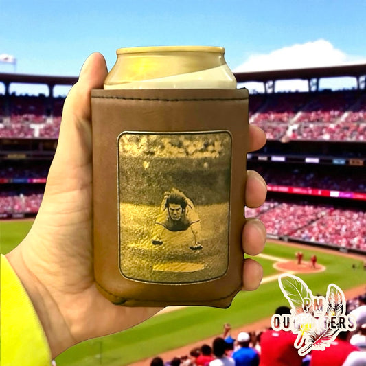 Charlie Hustle Leatherette Koozie