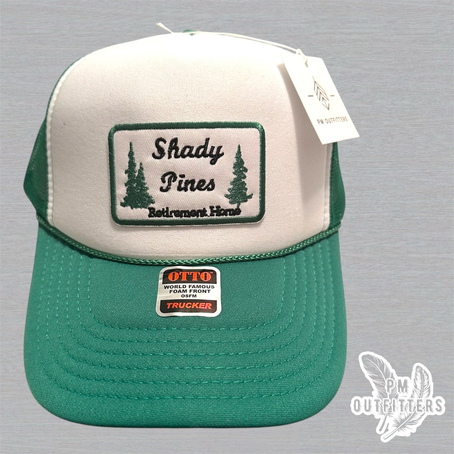 Vintage Golden Girls Shady Pines Foam Front Rope Trucker Hat