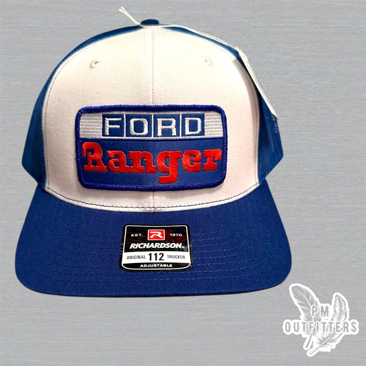 Retro Ford Ranger Patch Richardson 112 Trucker Hat