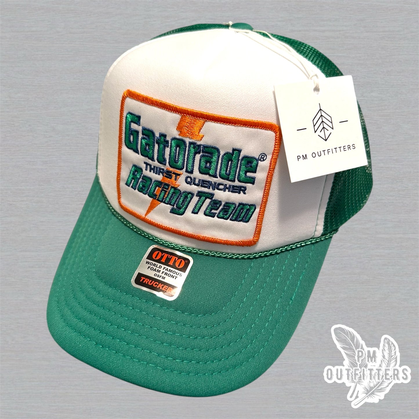 Vintage Gatorade Racing Team Foam Front Rope Trucker Hat