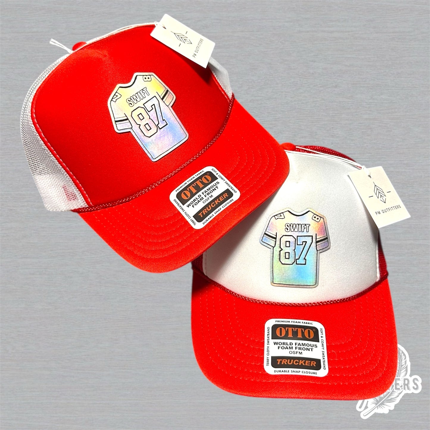 “Swift 87” Kansas City Home & Away Trucker Hats – Limited Edition Holographic Patch