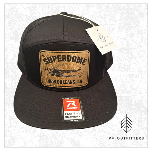 Custom Retro 1975 Superdome 7-Panel Trucker Hat