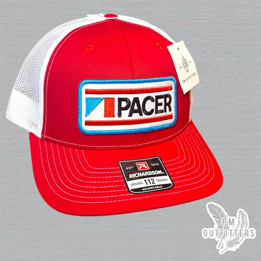 Vintage AMC Pacer Trucker Hat - Red & White Richardson 112