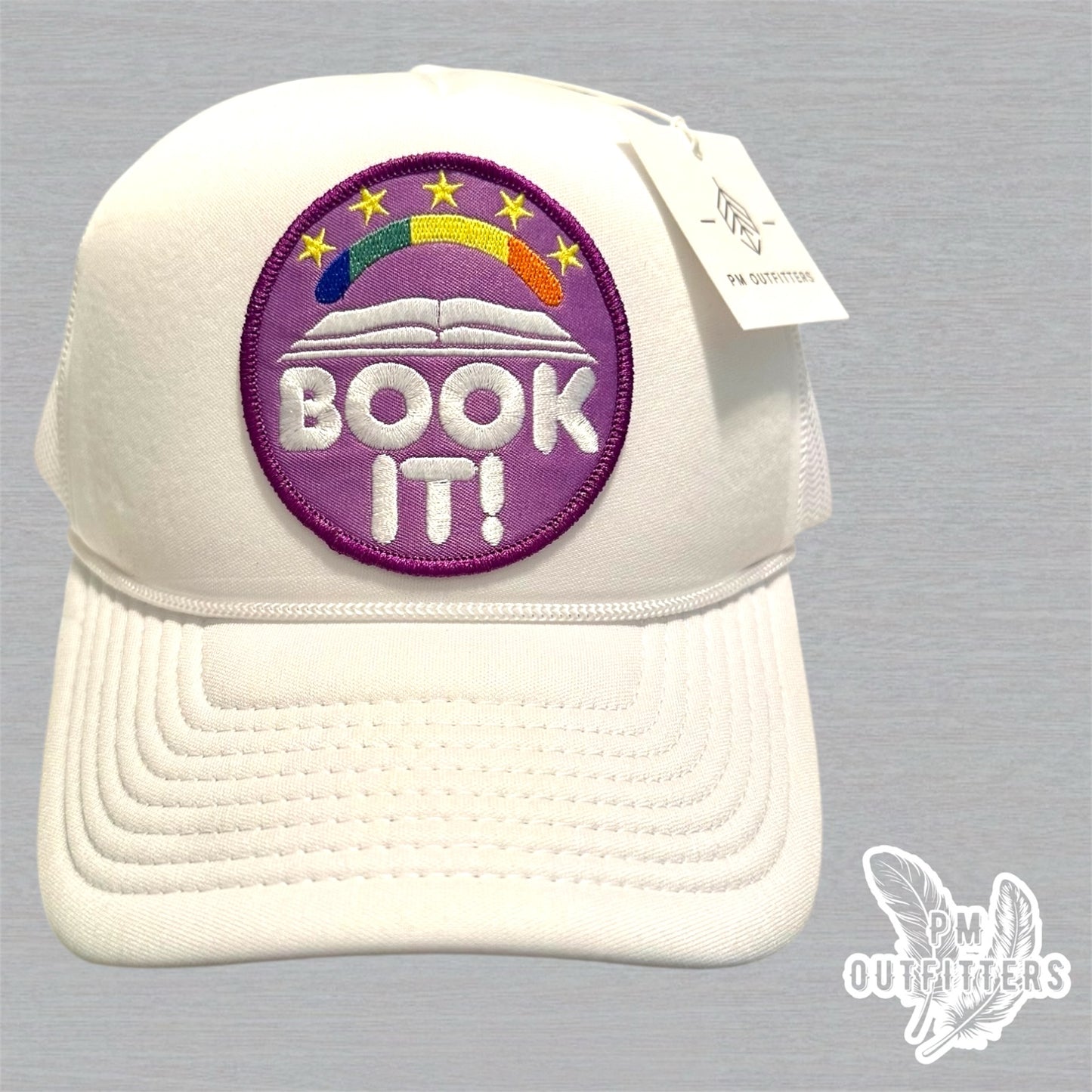 Vintage Book It! Foam Front Rope Trucker Hat