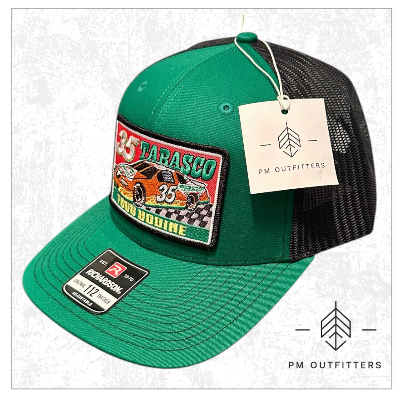 Todd Bodine Retro Tabasco Racing NASCAR Trucker Hat