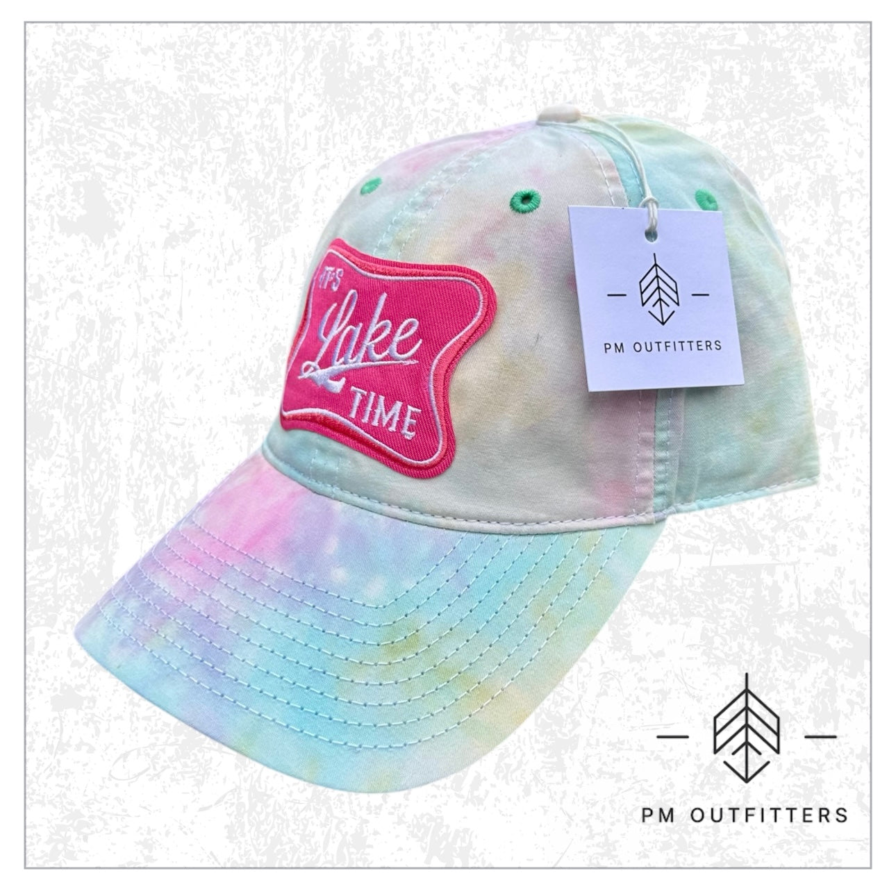 It’s Lake Time Tie Dye Cap