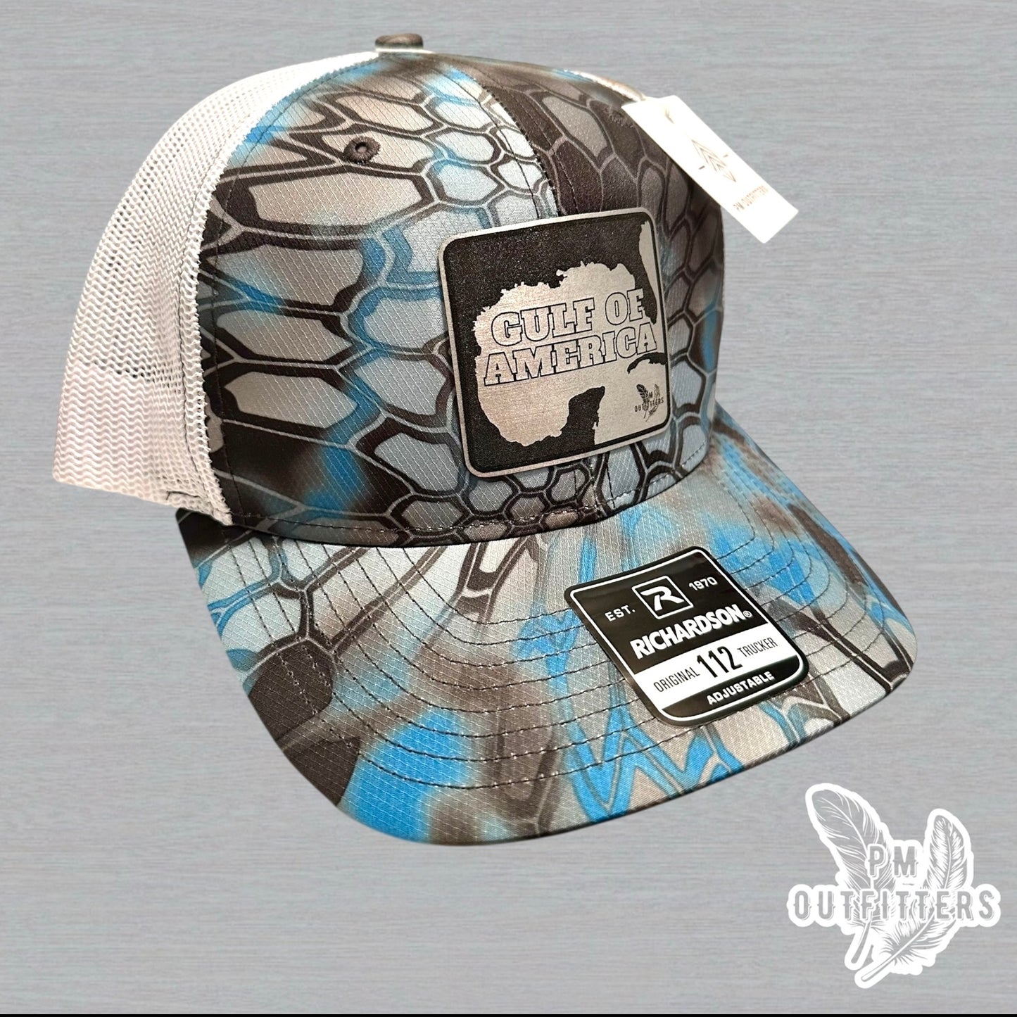 Gulf of America Custom Design Kryptek Neptune Trucker