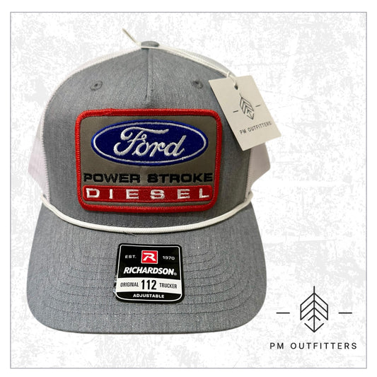 Vintage Ford Power Stroke Diesel Rope Trucker Hat