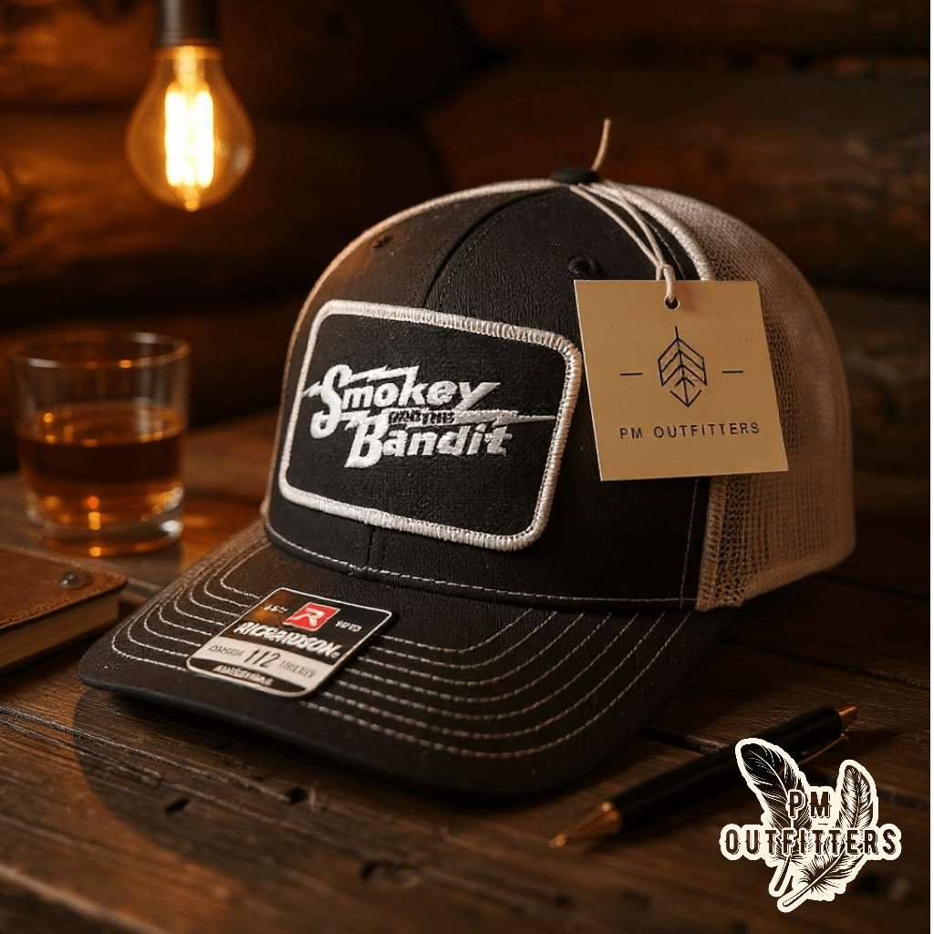 Smokey and The Bandit Logo Retro Patch Trucker Hat