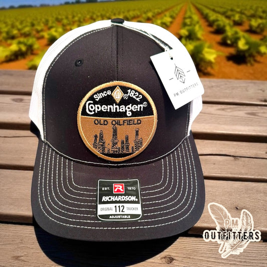 Vintage Copenhagen Old Oilfield Patch Trucker Hat