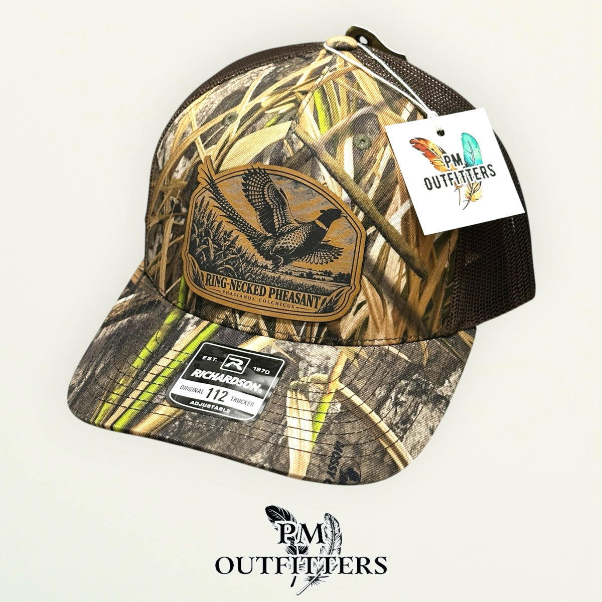 Ring-necked Pheasant hunting hat Richardson 112 Habitat camo – angled product view