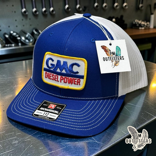 GMC Diesel Power True Vintage patch trucker hat
