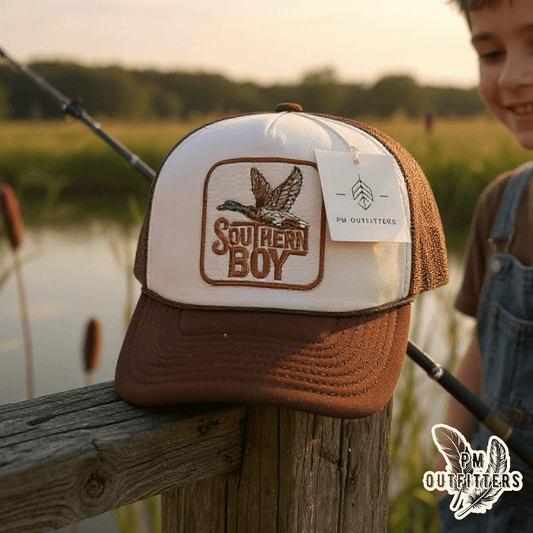 Southern Boy Mallard trucker hat, Decky rope snapback - Gaston's Hat of the Week