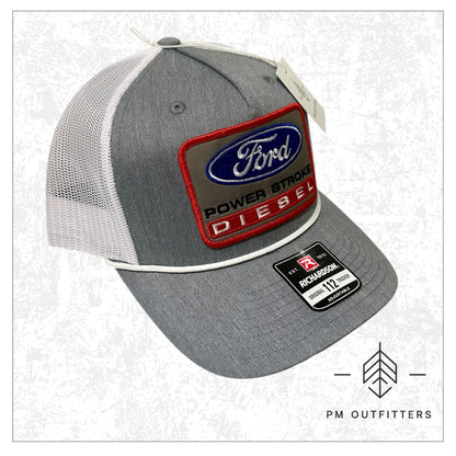 Vintage Ford Power Stroke Diesel Rope Trucker Hat