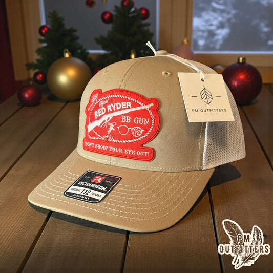 Red Ryder BB Gun Trucker Hat - A Christmas Story Inspired Cap