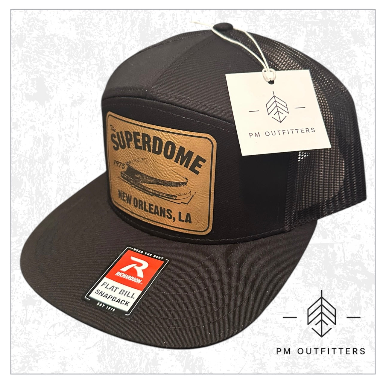 Custom Retro 1975 Superdome 7-Panel Trucker Hat