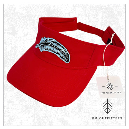 Signature Feather Sandwich Visor