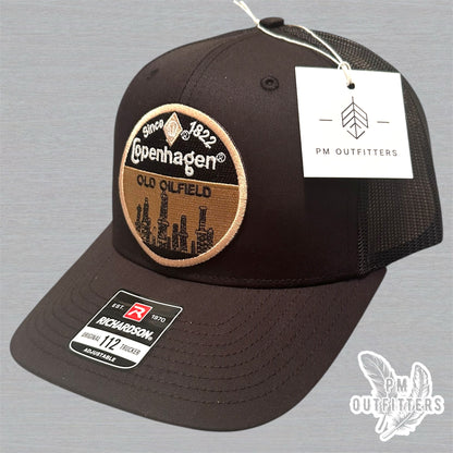 Vintage Copenhagen Old Oilfield Patch Richardson 112 Trucker Hat