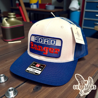 Retro Ford Ranger Patch Richardson 112 Trucker Hat