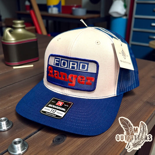 Retro Ford Ranger Patch Richardson 112 Trucker Hat