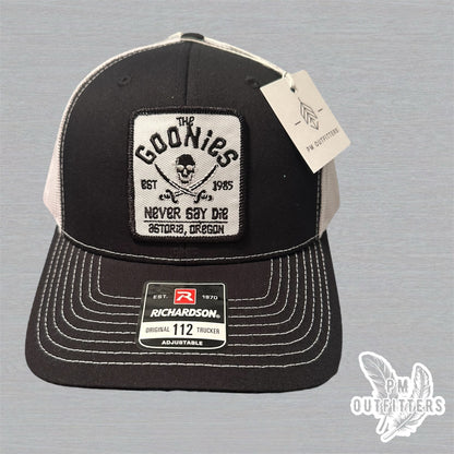 The Goonies Never Say Die Retro Patch Richardson 112 Trucker Hat