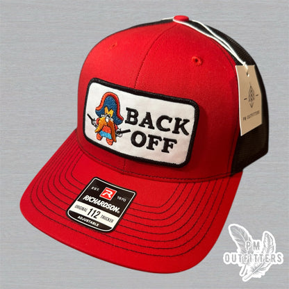 Yosemite Sam “Back Off” Trucker Hat - Red & Black Richardson 112