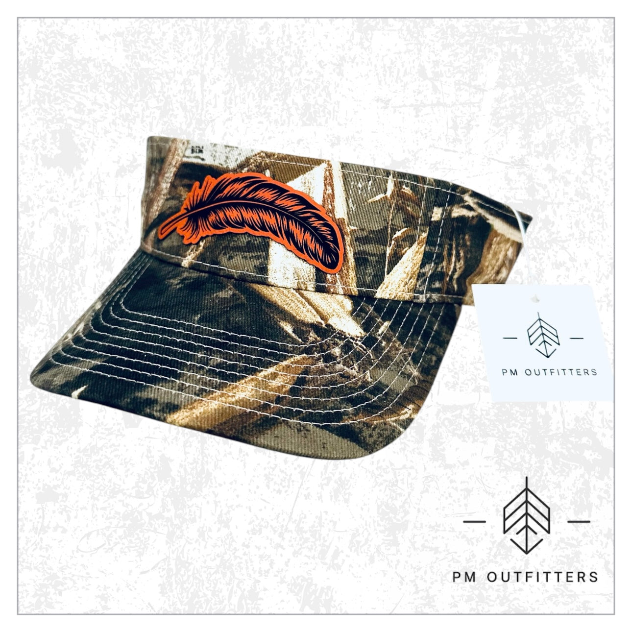 Signature Feather Camo Visor