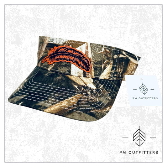 Signature Feather Camo Visor