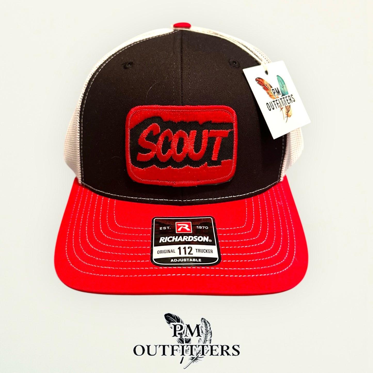 Scout Vintage Patch Trucker Hat - Authentic Vintage Patch - Richardson 112