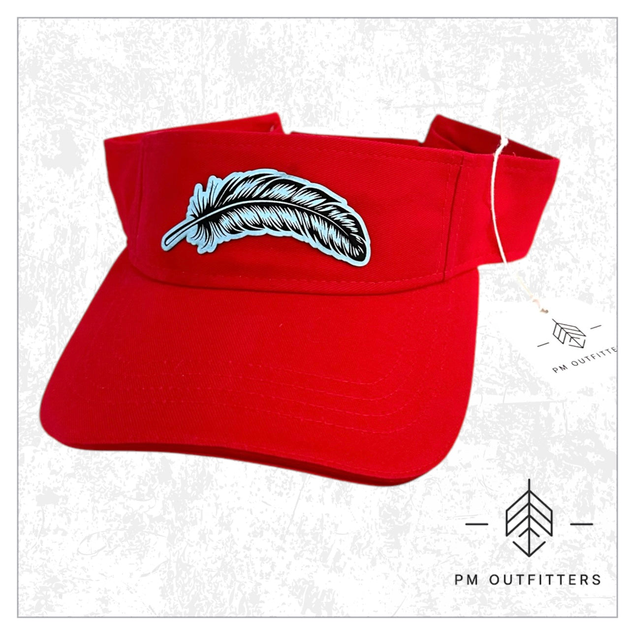 Signature Feather Sandwich Visor