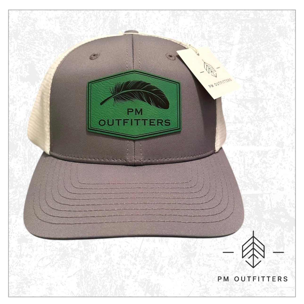 PM Outfitters Logo Performance Trucker Hat