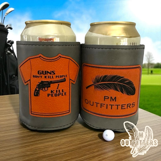 Mr. Larson Leatherette Koozie