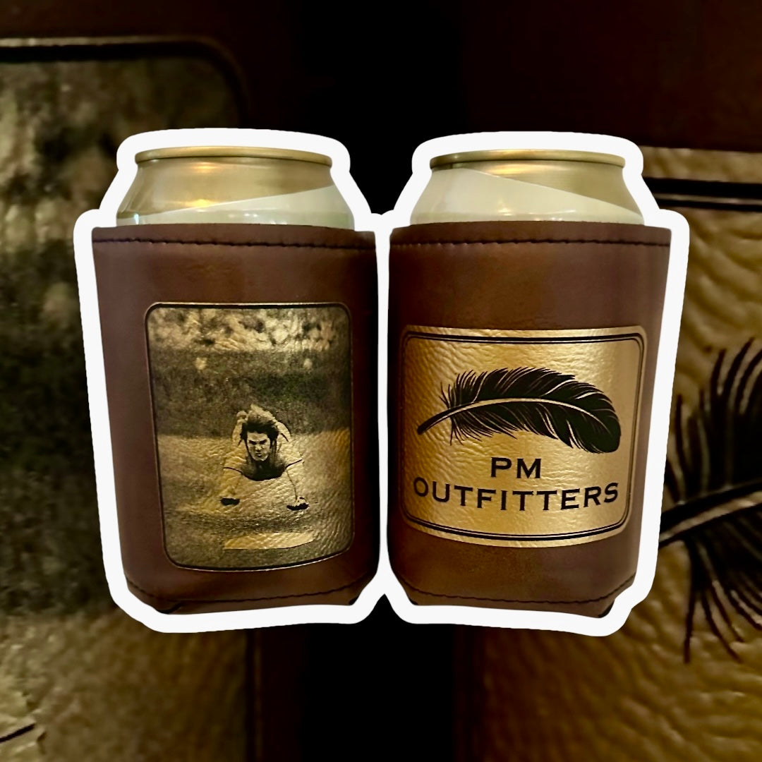 Charlie Hustle Leatherette Koozie