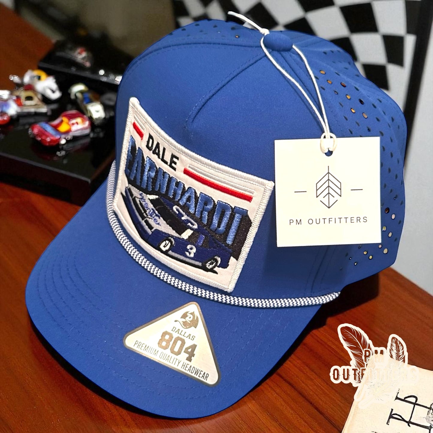 Dale Earnhardt Retro Wrangler NASCAR Hydro Waterproof Rope Snapback