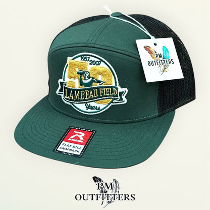 Green Bay Packers Richardson 168 trucker hat interior tag detail