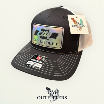 City Chevrolet Retro Holographic Trucker Days of Thunder Richardson 112 Snapback Hat