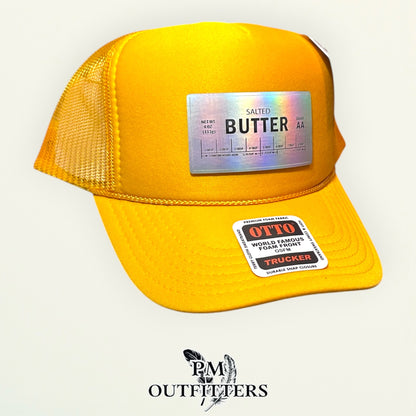 Stick of Butter Hat — Gold Otto Foam Front Rope Trucker | PM Outfitters