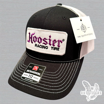 Retro Hoosier Racing Tires Patch Richardson 112 Trucker Hat