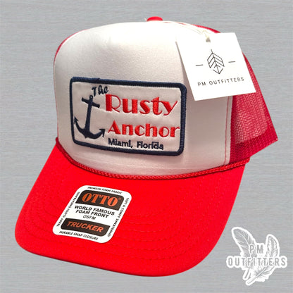 Vintage Golden Girls Rusty Anchor Bar Foam Front Rope Trucker Hat