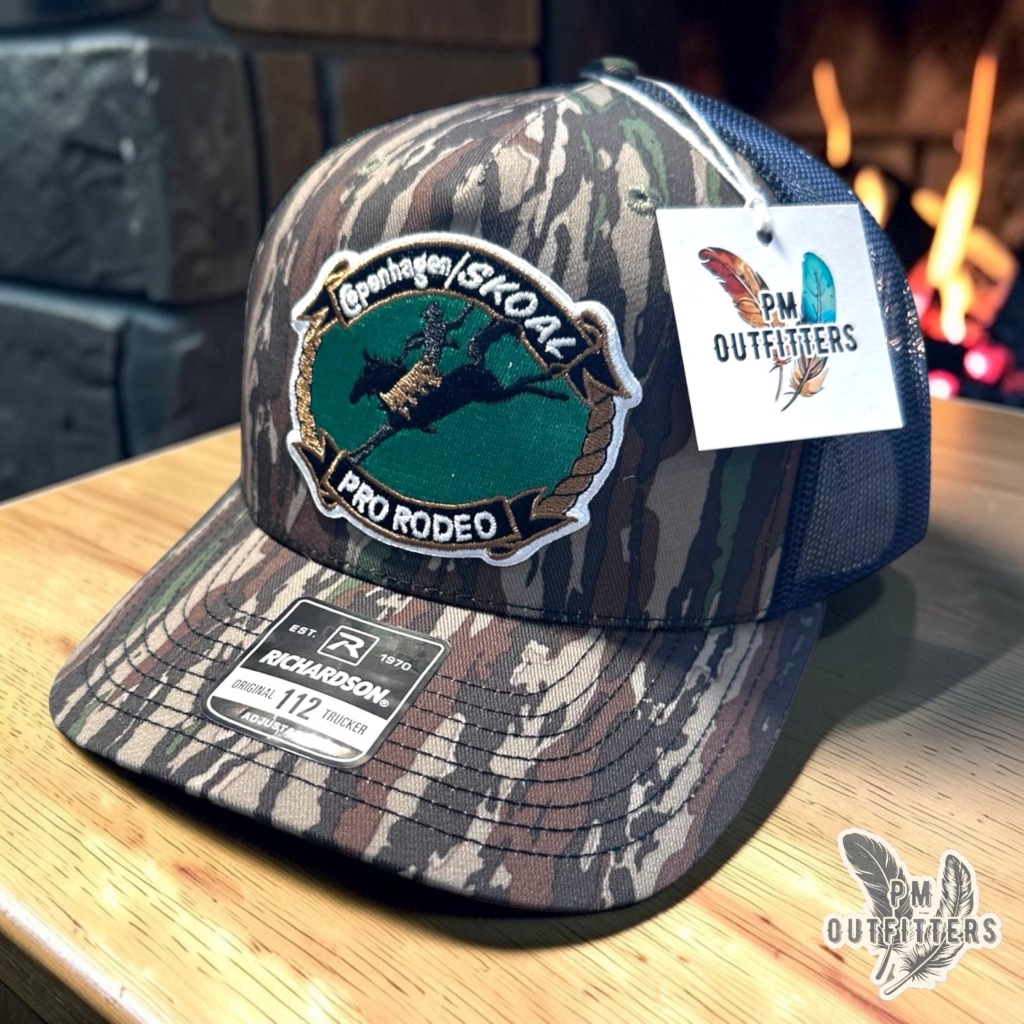 Copenhagen Skoal Pro Rodeo Hat | Richardson 112 Realtree Original Camo/Black | Rodeo Heritage